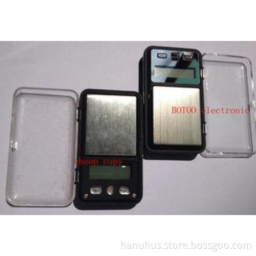 HandHeld 0.01g LCD pocket size digital weighing scale For D